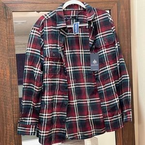 Marshals Men’s plaid button down